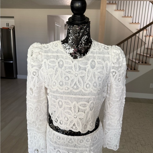 Anthropology SAYLOR White Lace set top & skirt - Picture 12 of 15